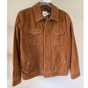 Gap Suede Shirt Jacket - NWT - XS